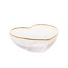 bowl vidro c borda dourada heart m wolff 28343 charm decor b