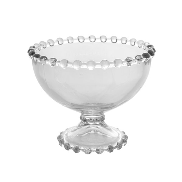 cj 6 tacas cristal para sobremesa pearl 11x9cm wolff 28390 acharm decor a