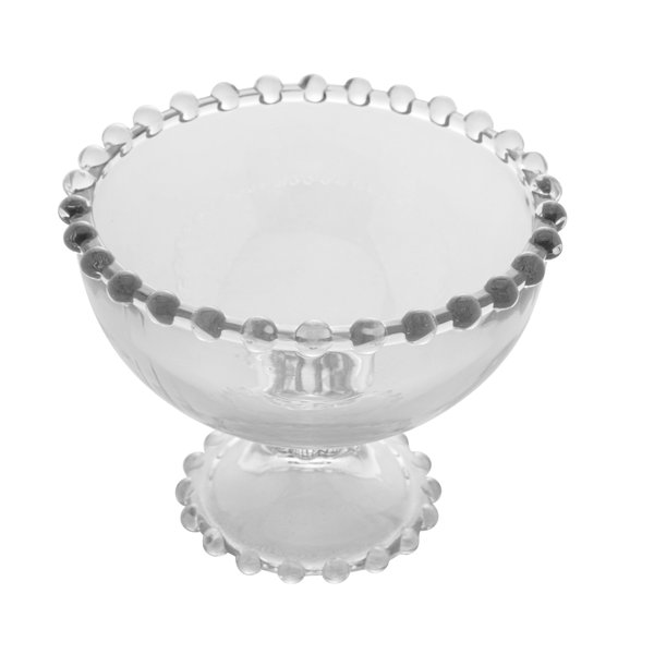 cj 6 tacas cristal para sobremesa pearl 11x9cm wolff 28390 acharm decor b