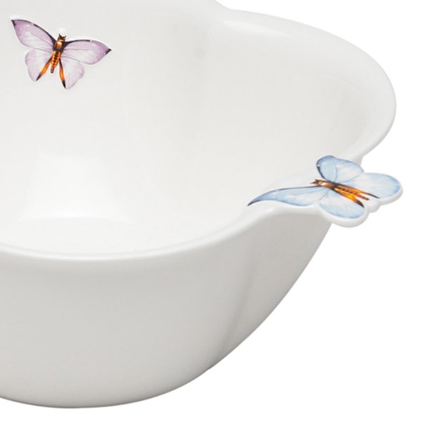 bowl porcelana borboletas 23x10cm wolff 1178 charm decor d
