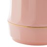 garrafa termica de plastico genova rosa 1l lyor charm decor d