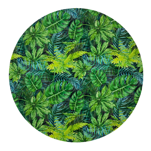 capam de sousplat tropical verdes charm decor