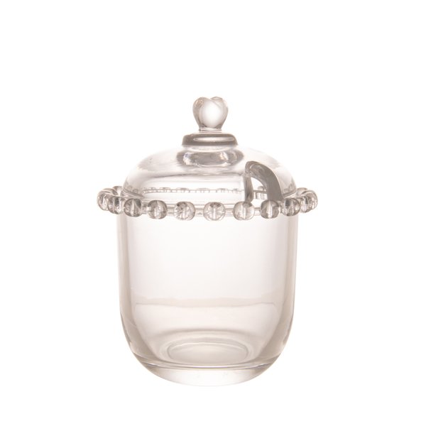 meleira de cristal de chumbo c pegador coracao 9 5x12cm lyor charm decor d