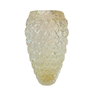 vaso em cristal murano diamante m cristal com ouro cristais sao marcos 8146 ct charm decor a