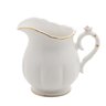 leiteira de porcelana flower 230ml wolff charm decor a