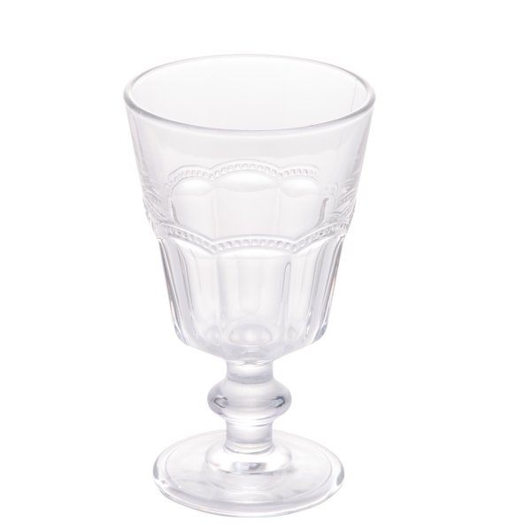 cj 6 tacas de vidro belle epoque transparente 225ml charm decor a