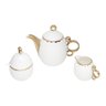 cj 3 pcs porcelana para cha egg wolff 3782 charm decor c