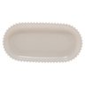 travessa de porcelana oval beads branco 25x13x3cm bon gourmet 28487 charm decor c