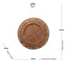 sousplat fibra natural 38cm charm decor f