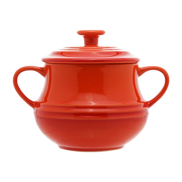 pote de ceramica retro laranja 16 5x12cm 28880 charm decor b