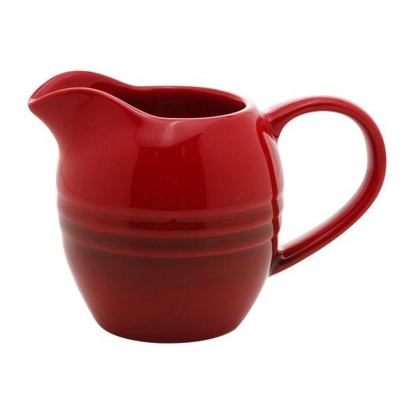 cremeira de ceramica retro vermelho 12 5x8x9cm 28883 charm decor e