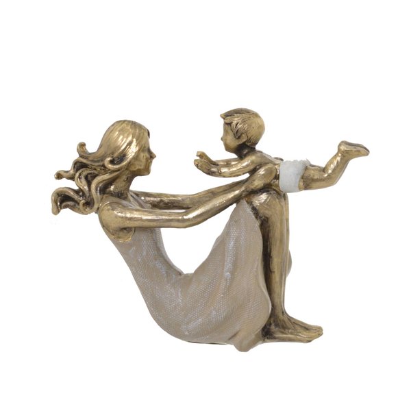 escultura decorativa mae e filho 257 527 charm decor a