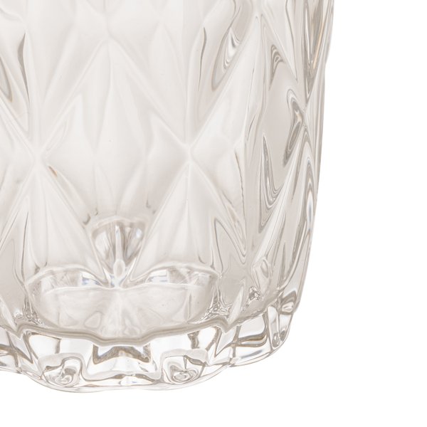 cj 6 copos altos vidro sodo calcico cfio de ouro diamond 350ml 7988 charm decor d