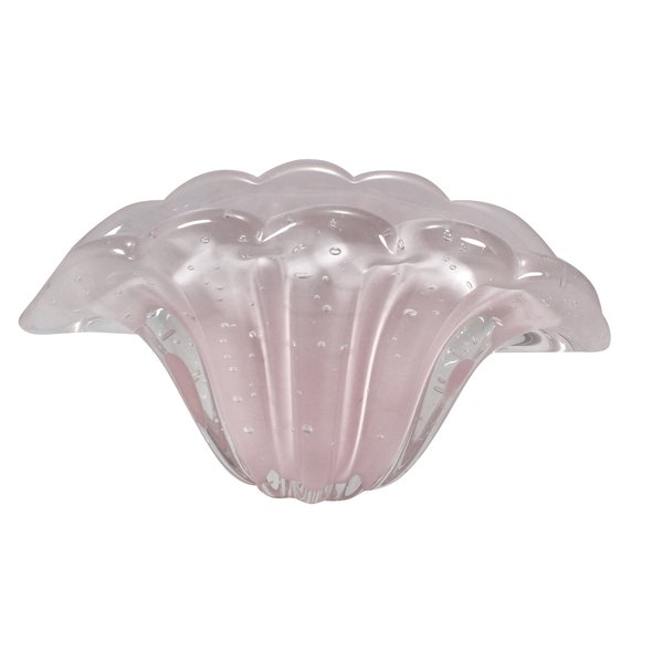 centro de mesa em cristal murano urk p jade rosa 2407p3667 charm decor 1