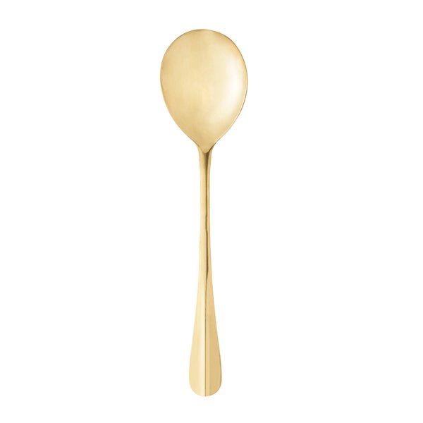 colher aco inox p servir positano dourada 26cm 1788 charm decor b
