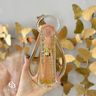 imagem nossa senhora em murano rose quartz e ouro p 8061ro charm decor