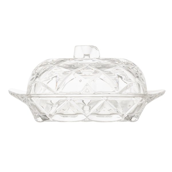 manteigueira de cristal deli diamond lyor charm decor c