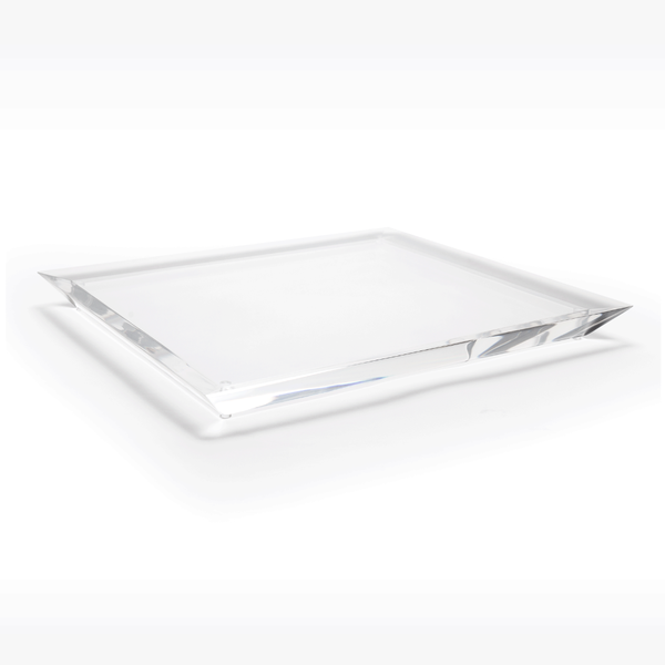 bandeja de acrilico diamantada 35x40x2 5cm prdt4695 charm decor a