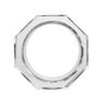 cj 4 aneis para guardanapos cristal optico round 5x3cm wolff charm decor d