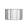 cj 4 aneis para guardanapos cristal optico round 5x3cm wolff charm decor e