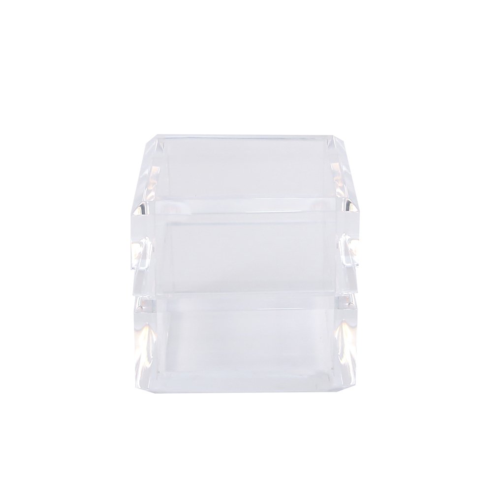 Mensola Cubo cm 30 in plexiglass trasparente espositore da parete
