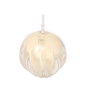 lamparina cristal murano perola cristais sao marcos 3480mpe charm decor