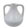 vaso de ceramica branco com alcas 15 8x15 8x15 6cm dl0111 charm decor