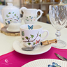 cj 6 xicaras de cha com pires borboleta scalla 3141293