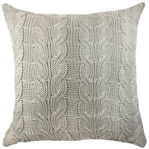 almofada trico trama cascata natural 52x52cm 046 110 charm decor