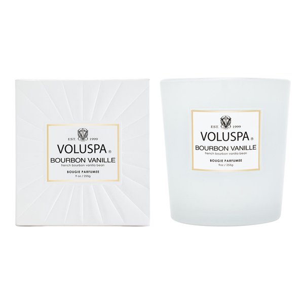 vela copo vidro classico 60h bourbon vanille voluspa 6644 charm decor b