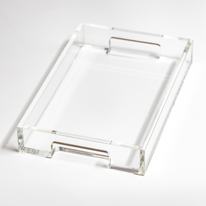 bandeja acrilico de servico charm decor a