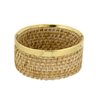 cesto decorativo com dourado p 697 002 charm decor