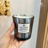 vela copo vidro classico 60h makassar ebony e peach voluspa 6642 charm decor c