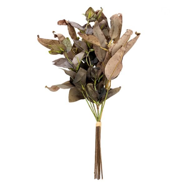 ramalhete eucalipto 40cm marom mx804 m charm decor