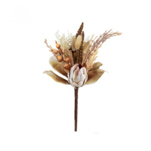 ramalhete protea 39cm outono mx215 o charm decor