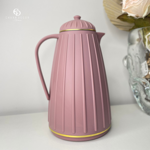 garrafa termica de plastico carrossel nude 1l 20661 charm decor b