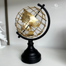 globo decorativo de metal preto e dourado rve00010 charm decor b
