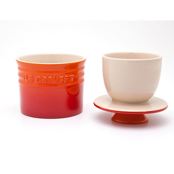 le creuset pote para manteiga laranja 4687