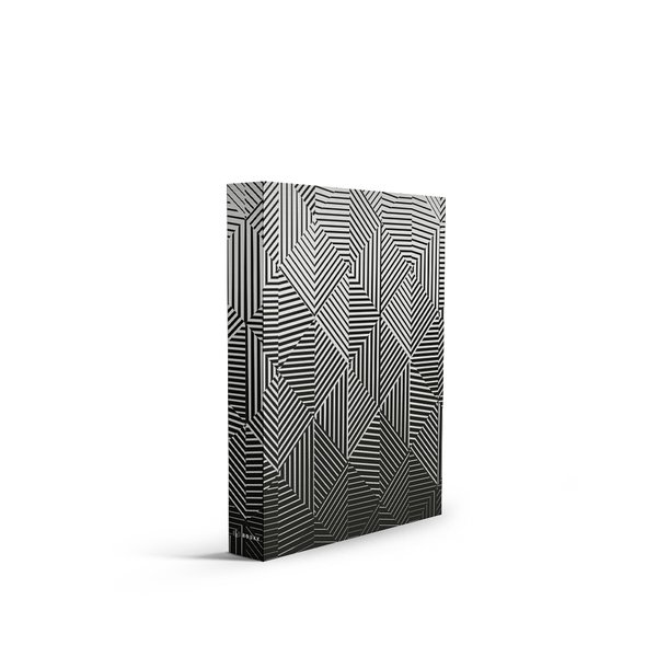 book box metaliz geometric 30x24x4cm 138184 charm decor a