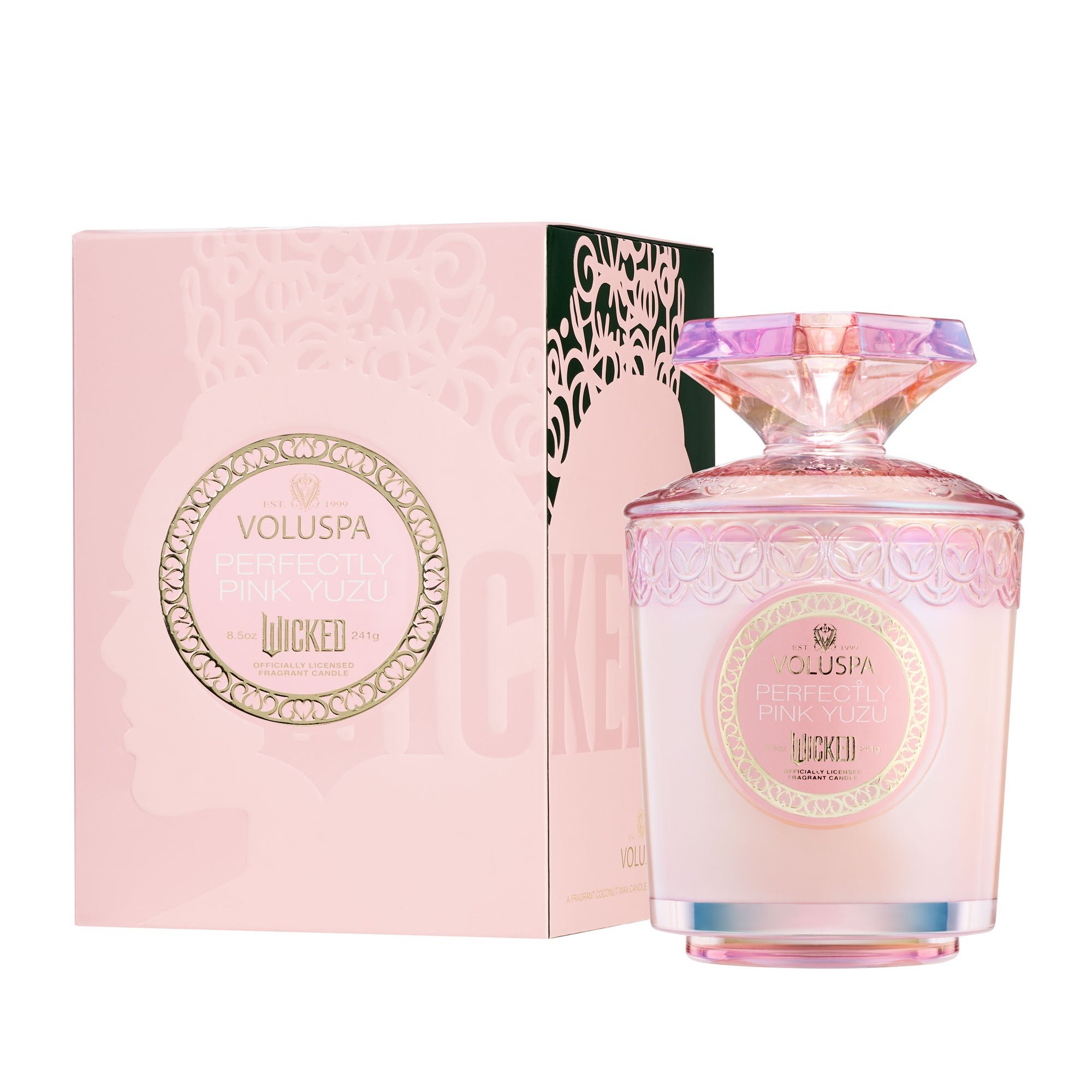 Vela Copo 60H Perfectly Pink Yuzu Wicked Collection Voluspa