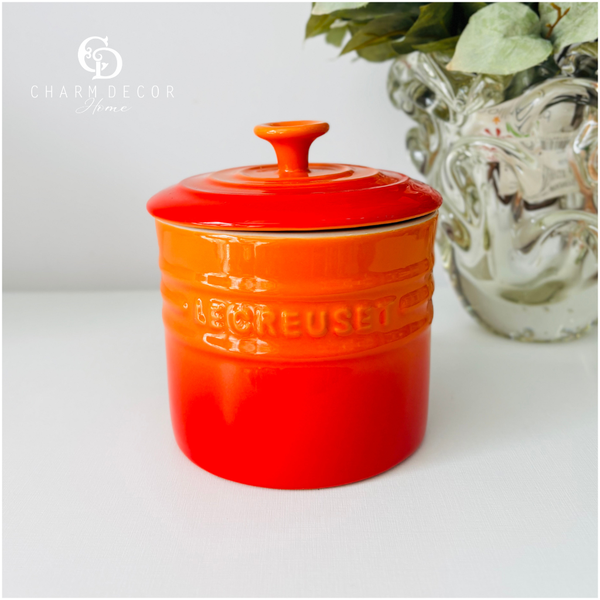 porta condimentos grande ceramica laranja le creuset 02 19 0986090gd charm decor b