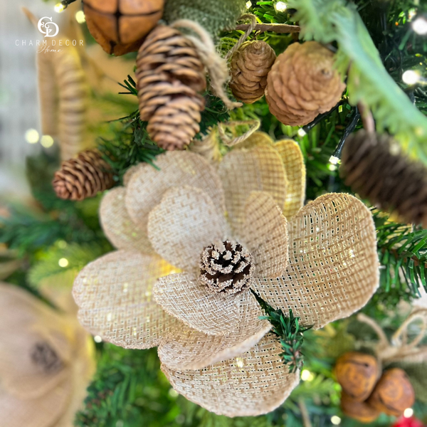 haste bico papagaio rustico bege 22cm 56168001 charm decor