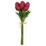 ramalhete de tulipa toque real rosa pink cf020 pk charm decor