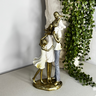 escultura familia decorativa casal com duas filhas 257 207 charm decor b